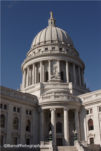 Picture of Madison WI Wisconsin Capitol