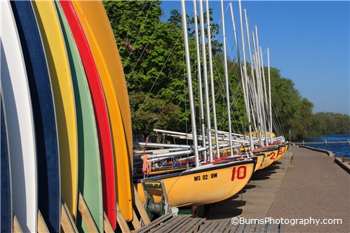 Picture of Colorful UW Sailboats