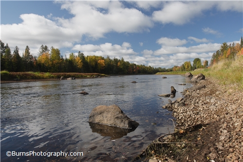 Picture of Wisconsin River Near Eagle River
